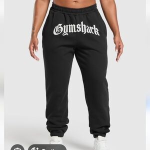 Gymshark Strength Department Graphic Joggers Black Size S